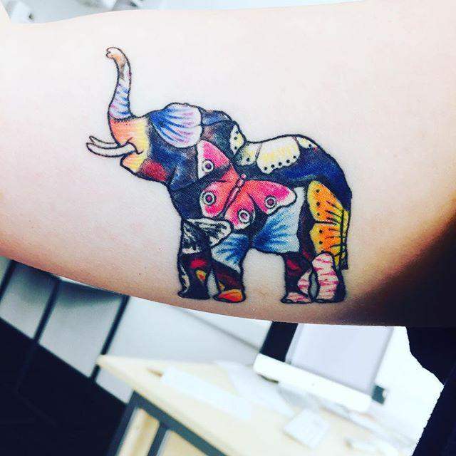 tatuaje elefantes 331