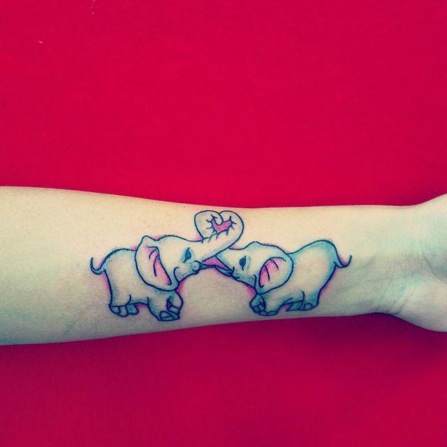 tatuaje elefantes 341