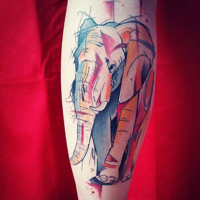tatuaje elefantes 391
