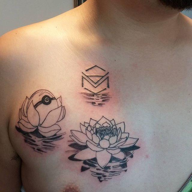 tatuaje flor de loto 521
