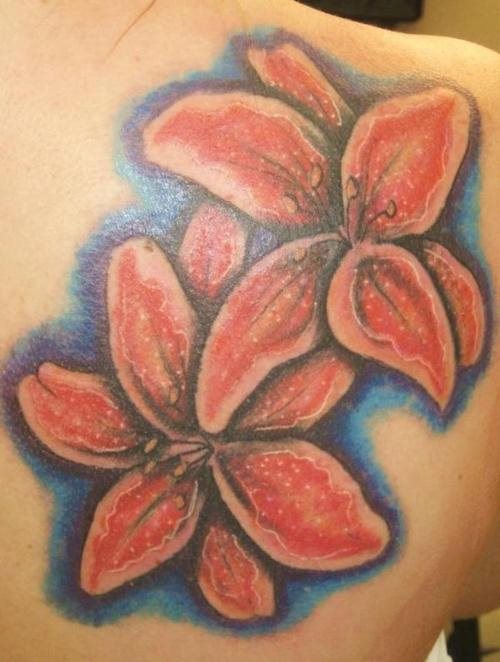 Lirios: 64 Tatuajes con la flor de lirio