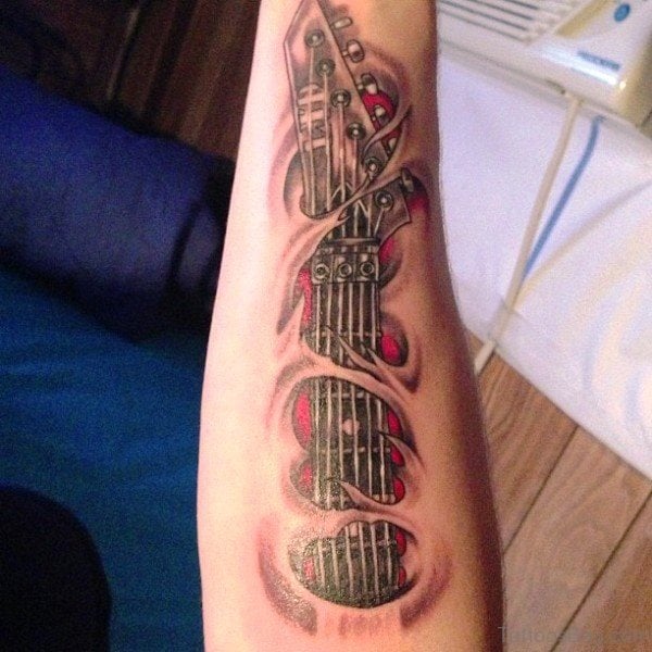 tatuaje Guitarra123