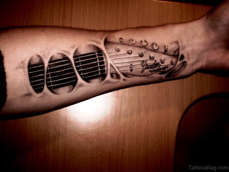 tatuaje Guitarra133