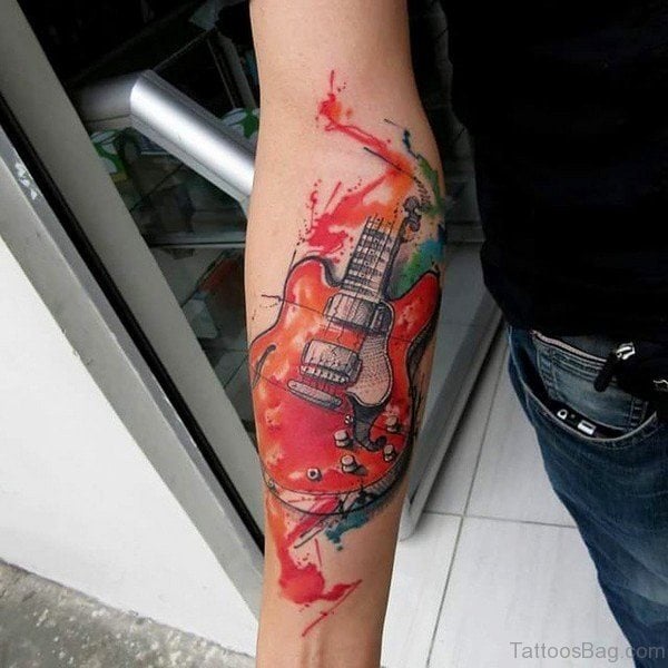 tatuaje Guitarra135