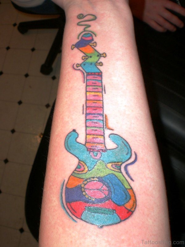 tatuaje Guitarra138
