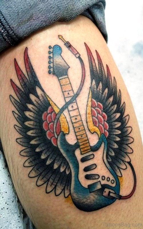 tatuaje Guitarra158