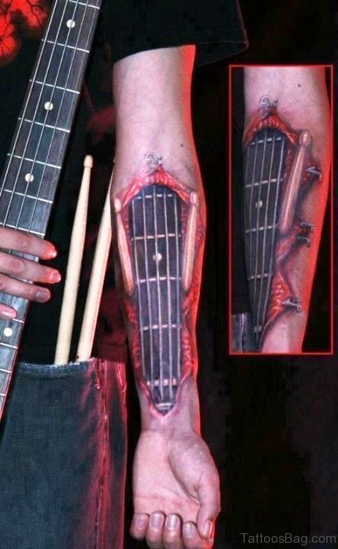 tatuaje Guitarra171