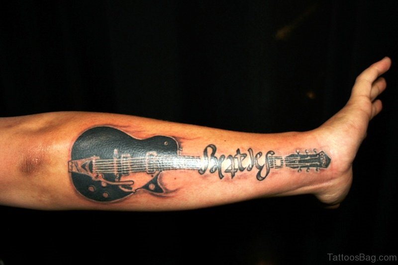 tatuaje Guitarra174
