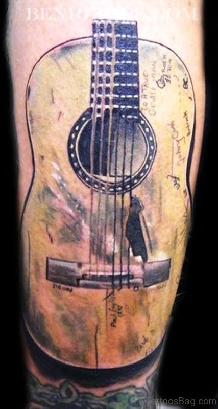 tatuaje Guitarra175