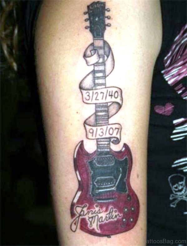 tatuaje Guitarra203
