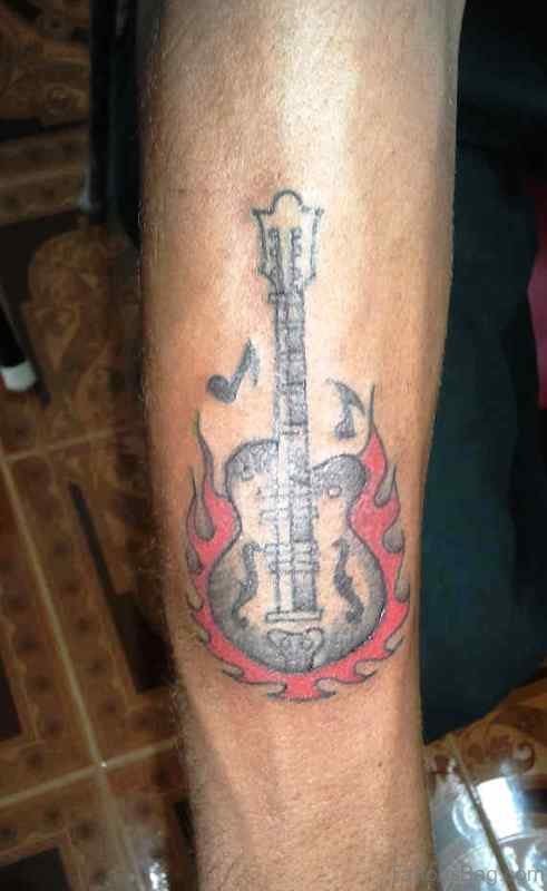 tatuaje Guitarra208