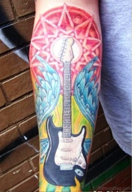 tatuaje Guitarra216