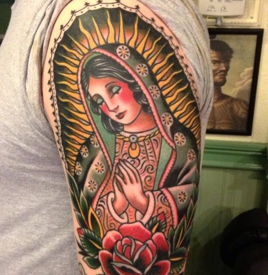 tatuaje Virgen130