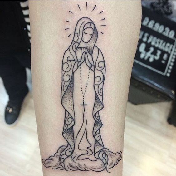 tatuaje Virgen136