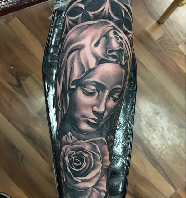 tatuaje Virgen158