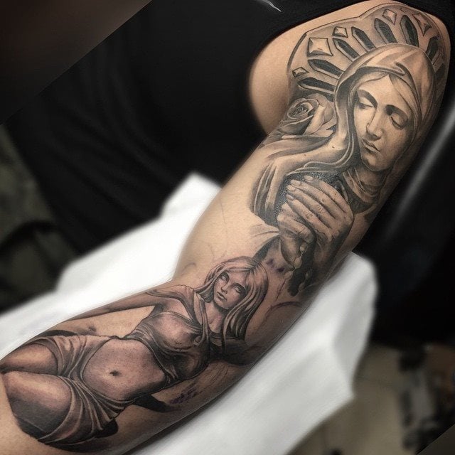 tatuaje Virgen159