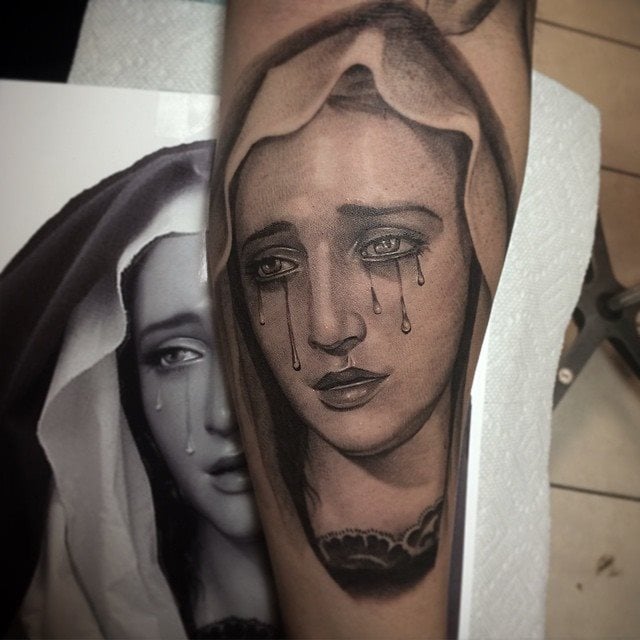 tatuaje Virgen160