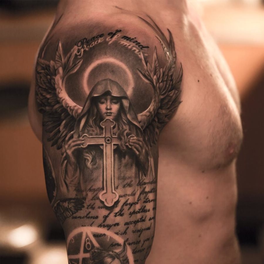 tatuaje Virgen164