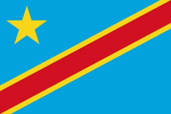 Bandera de República Democrática del Congo. Historia y significado