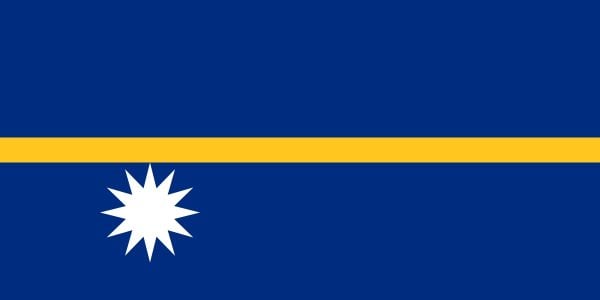 Bandera de Nauru. Historia y significado