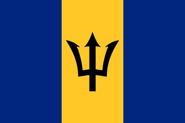 Bandera de Barbados. Historia y significado
