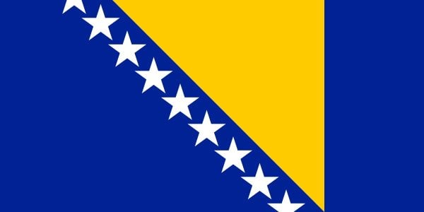 Bandera de Bosnia y Herzegovina. Historia y significado