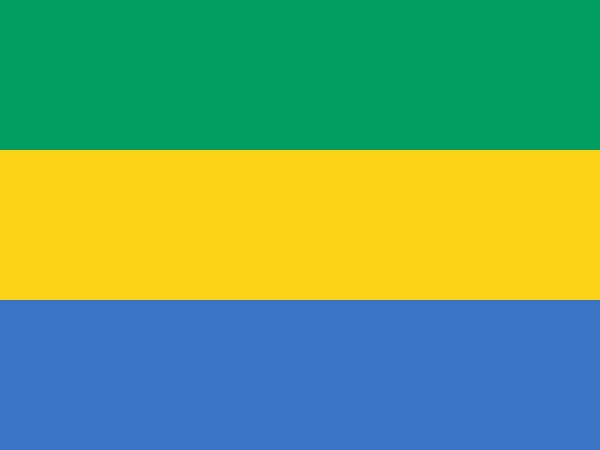 Bandera de Gabón. Historia y significado