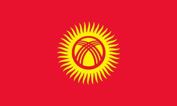 Bandera de Kirguistán. Historia y significado