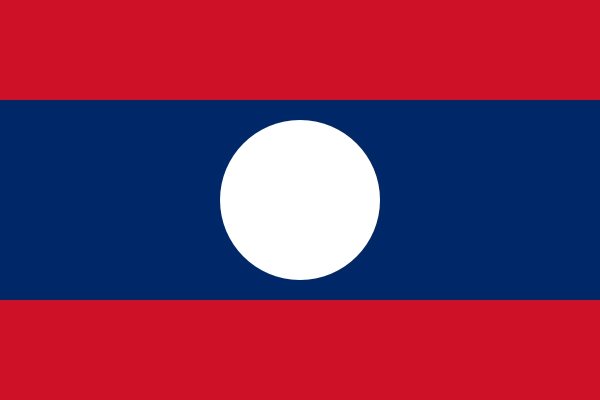 Bandera de Laos. Historia y significado