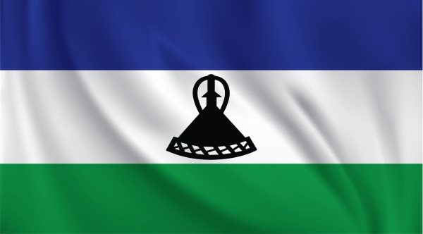 Bandera de Lesoto. Historia y significado