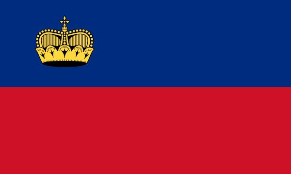 Bandera de Liechtenstein. Historia y significado