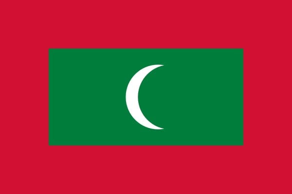 Bandera de las Islas Maldivas. Historia y significado
