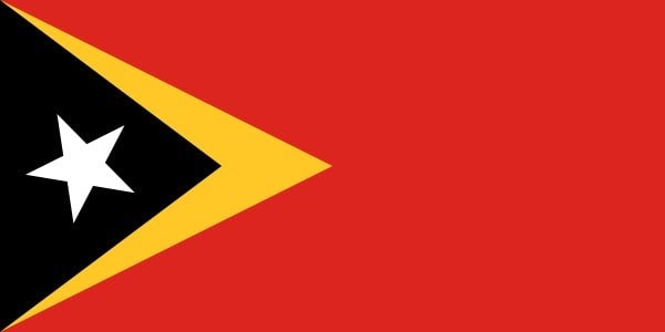 Bandera de Timor Oriental. Historia y significado
