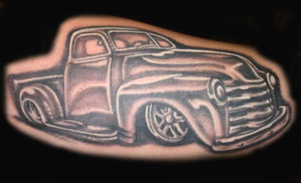 tatuaje coche 1005