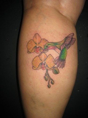 tatuaje flor orquidea 1002