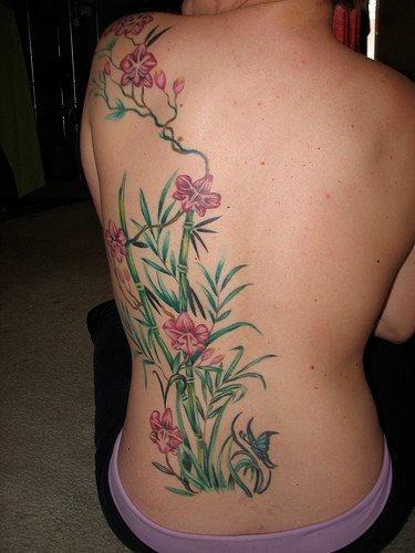 tatuaje flor orquidea 1024