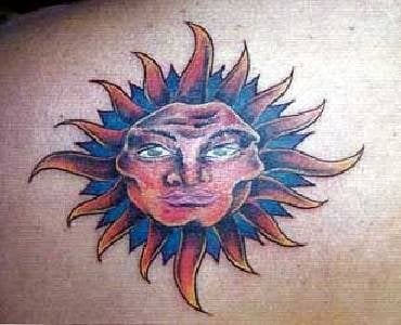 tatuaje luna sol 1051