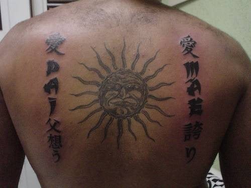 tatuaje luna sol 1091