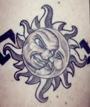 tatuaje luna sol 1013