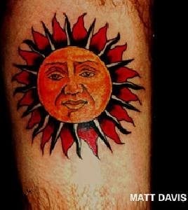 tatuaje luna sol 1032