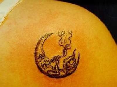 tatuaje luna sol 1036