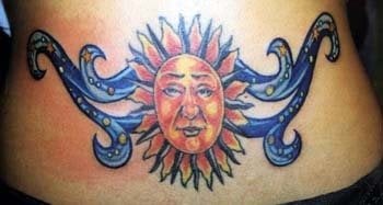 tatuaje luna sol 1041