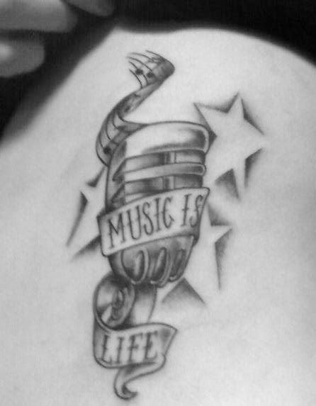 tatuaje musica 32