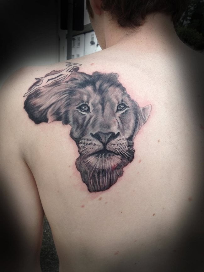 lion tatoo 2