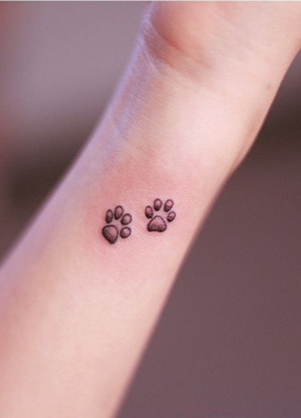 tatuaje huella perro 43