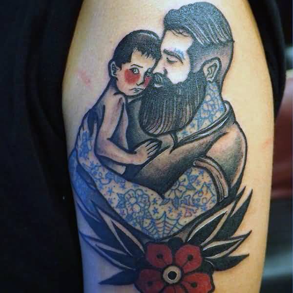 tatuaje padre hijo 151