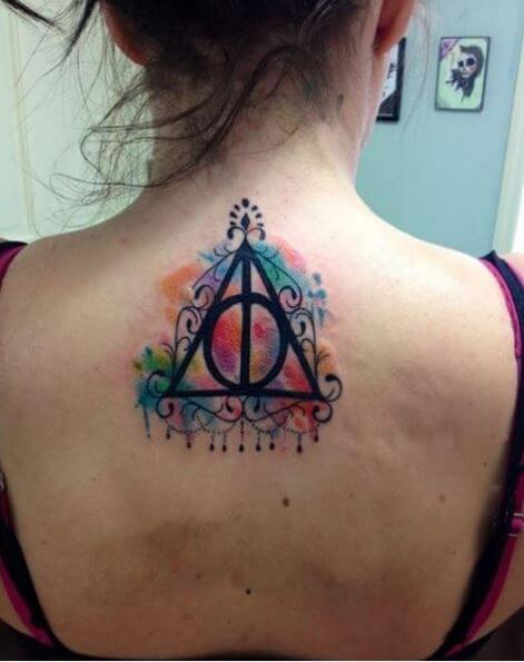 tatuaje triangulo 13