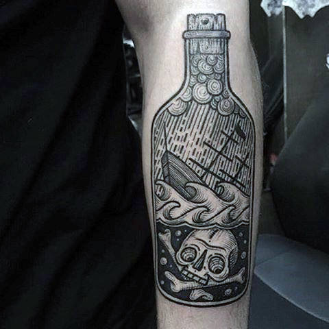 tatuaje nautico para hombre 09