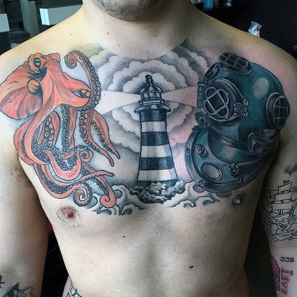 tatuaje nautico para hombre 11