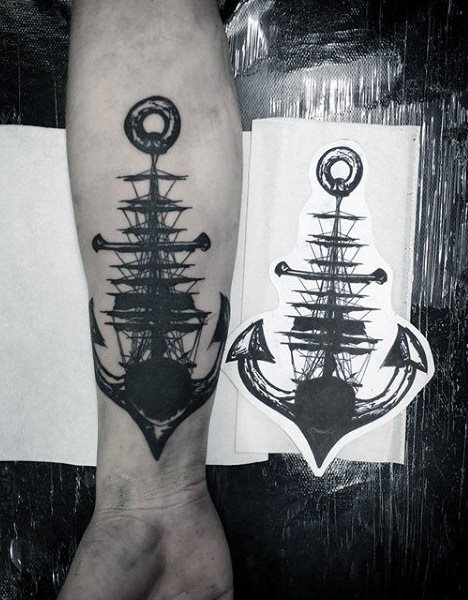 tatuaje nautico para hombre 18